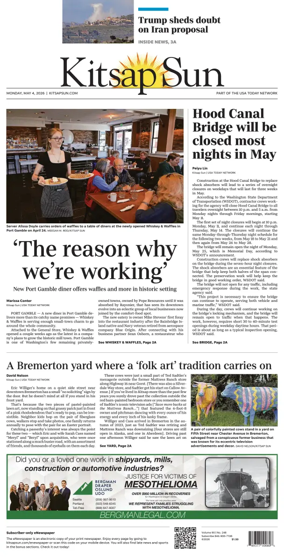 Cover of Kitsap Sun