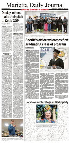 Cover of Marietta Daily Journal
