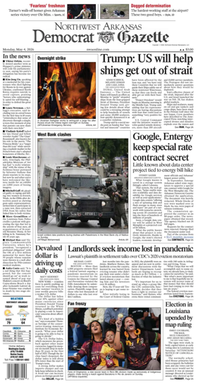 Cover of Northwest Arkansas Democrat-Gazette