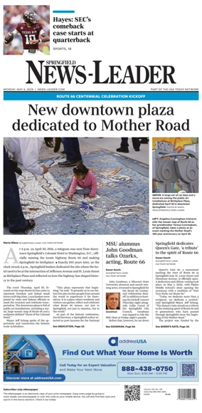 Cover of Springfield News-Leader
