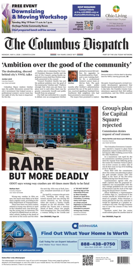 Cover of The Columbus Dispatch