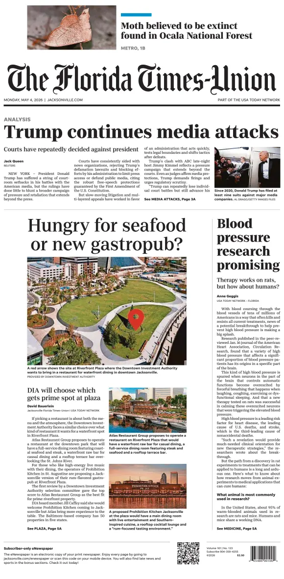 Cover of The Florida Times-Union