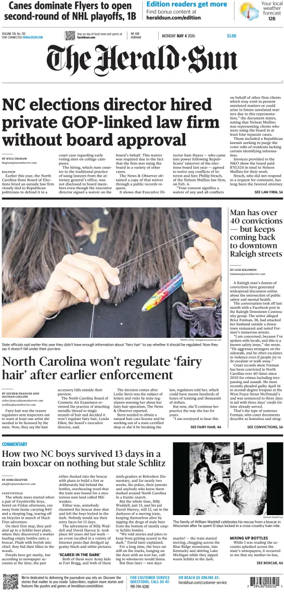 Cover of The Herald Sun