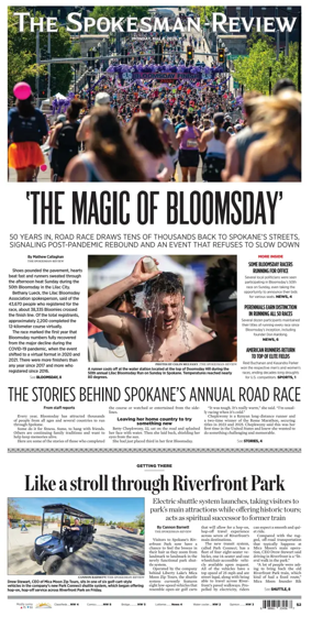 Cover of The Spokesman-Review (Spokane)