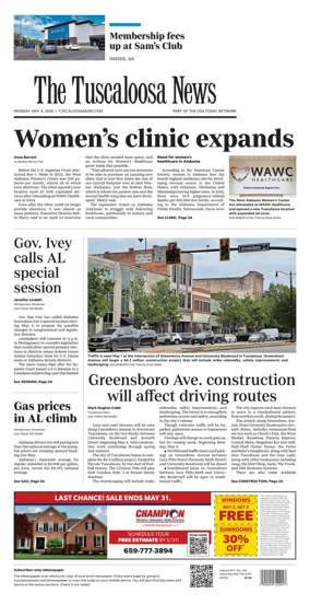 Cover of The Tuscaloosa News