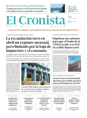 Cover of El Cronista