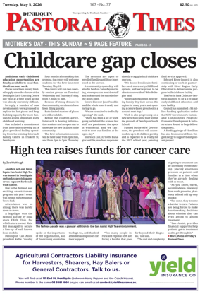 Cover of Deniliquin Pastoral Times