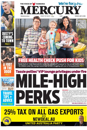 Cover of Mercury (Hobart)