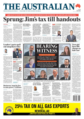 Cover of The Australian