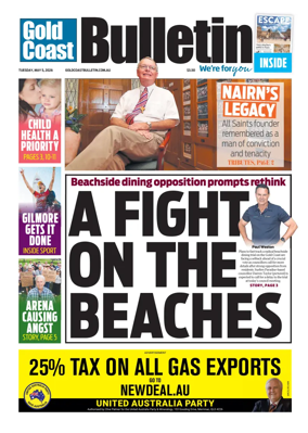 Cover of The Gold Coast Bulletin