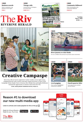 Cover of The Riverine Herald