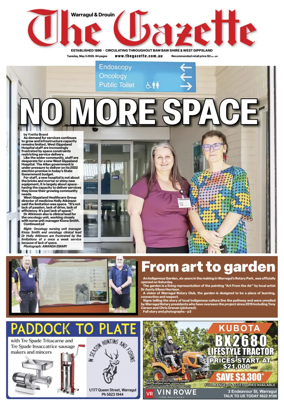 Cover of Warragul & Drouin Gazette