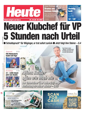 Cover of Heute - Oberosterreich Ausgabe