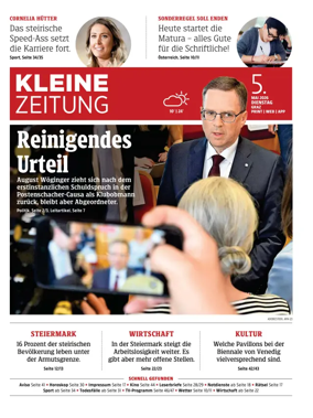 Cover of Kleine Zeitung Steiermark