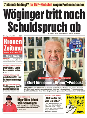 Cover of Kronen Zeitung