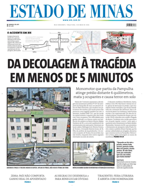 Cover of Estado de Minas (Brazil)
