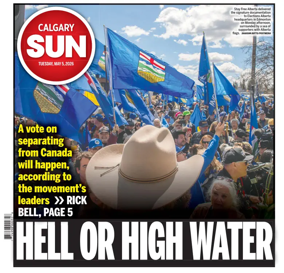 Cover of Calgary Sun
