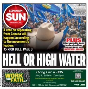 Cover of Edmonton Sun