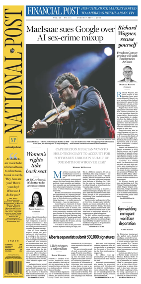 Cover of National Post - (Latest Edition)