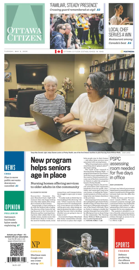 Cover of Ottawa Citizen