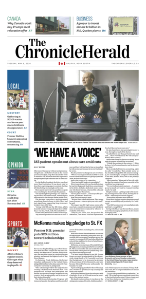 Cover of The Chronicle Herald (Metro)