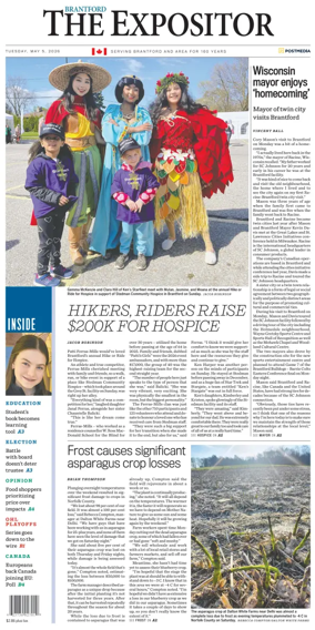 Cover of The Expositor (Brantford)