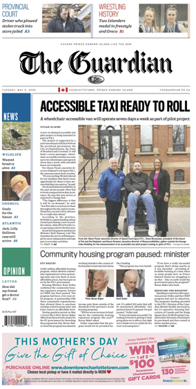 Cover of The Guardian (Charlottetown)