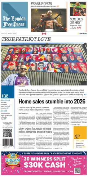 Cover of The London Free Press