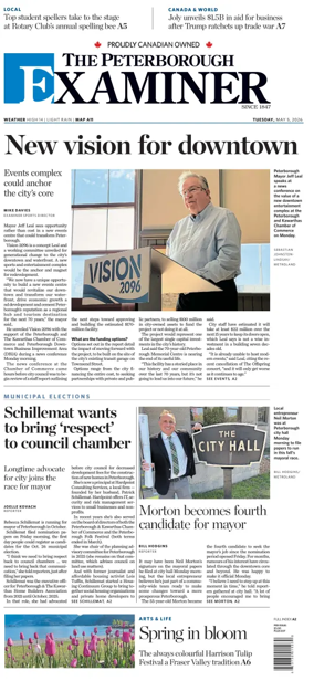 Cover of The Peterborough Examiner