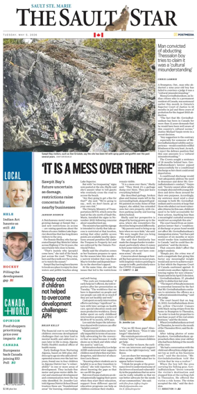 Cover of The Sault Star