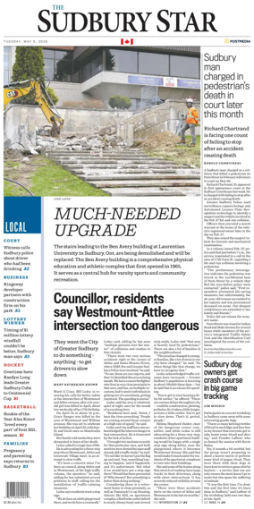 Cover of The Sudbury Star