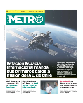 Cover of Publimetro Chile