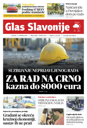 Cover of Glas Slavonije