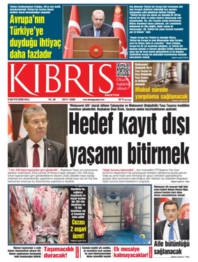 Cover of Kibris Gazetesi