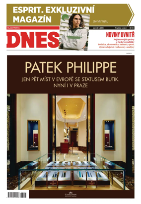 Cover of Dnes Prague Edition