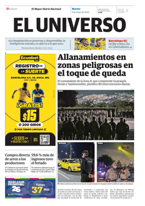 Cover of El Universo