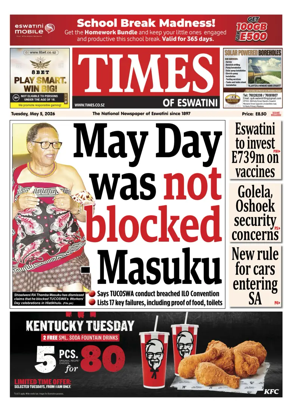 Cover of Times of Eswatini