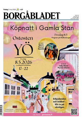 Cover of Borgabladet