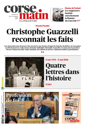 Cover of Corse Matin
