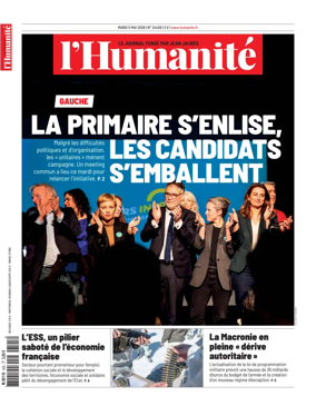 Cover of L'HUMANITE