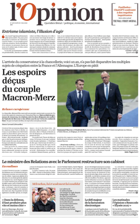 Cover of L'Opinion