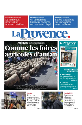 Cover of La Provence Aubagne-La Ciotat