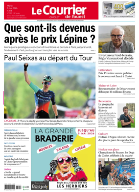 Cover of Le Courrier de l’Ouest (Cholet)