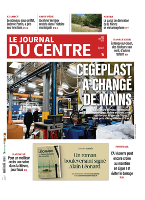 Cover of Le Journal du Centre