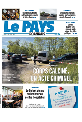 Cover of Le Pays Roannais (Roanne)