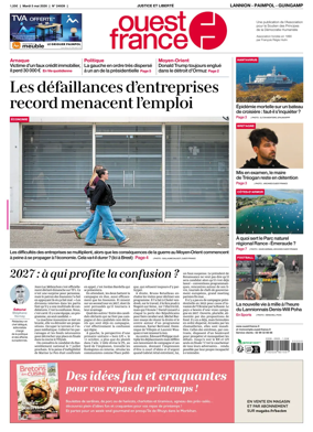 Cover of Ouest-France (Lannion / Paimpol / Guingamp)