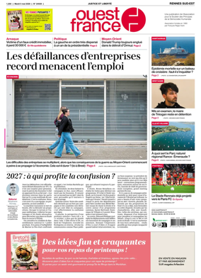 Cover of Ouest-France (Rennes Sud-Est)