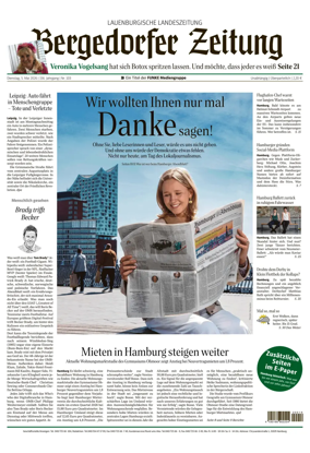 Cover of Bergedorfer Zeitung