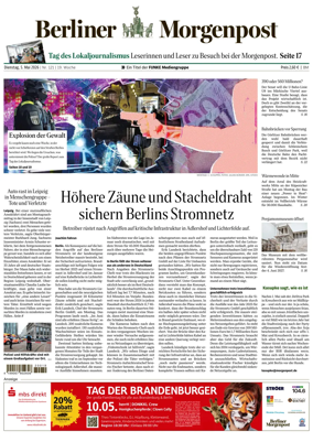 Cover of Berliner Morgenpost