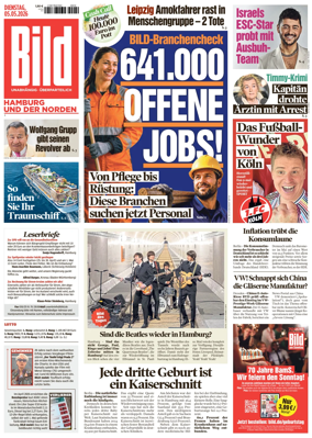 Cover of BILD Hamburg